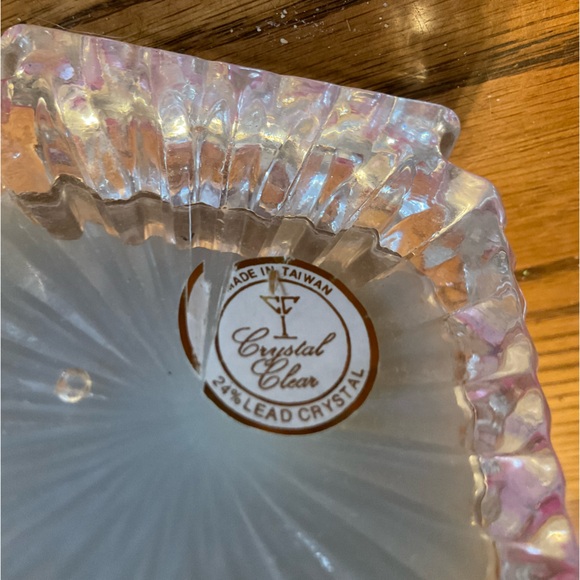 Lead crystal clock - Picture 3 of 5